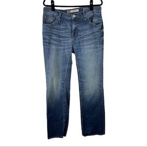 BKE Derek Light Wash Lightly Distressed Jean 34x36